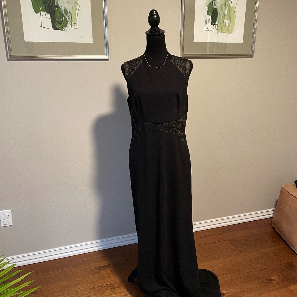 Black BCBG MAXAZRIA evening dress size 12